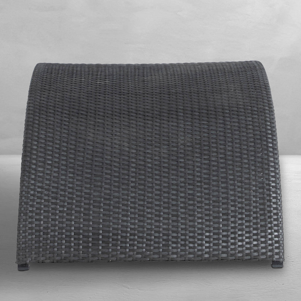 Halo N-Dura Resin Wicker Outdoor Woven Ottoman