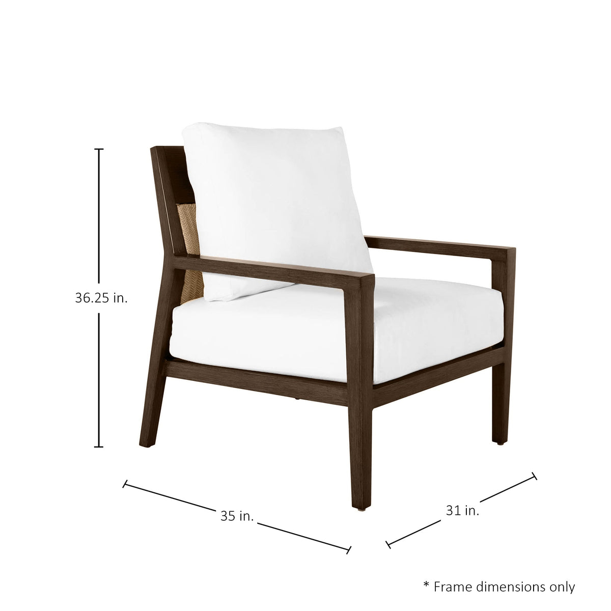 Savannah Resin Wicker Outdoor Lounge Chair