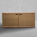 Chesapeake N-Dura Resin Wicker Console Cabinet