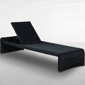 Como Resin Wicker Chaise