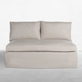 Nora Outdoor Armless Loveseat