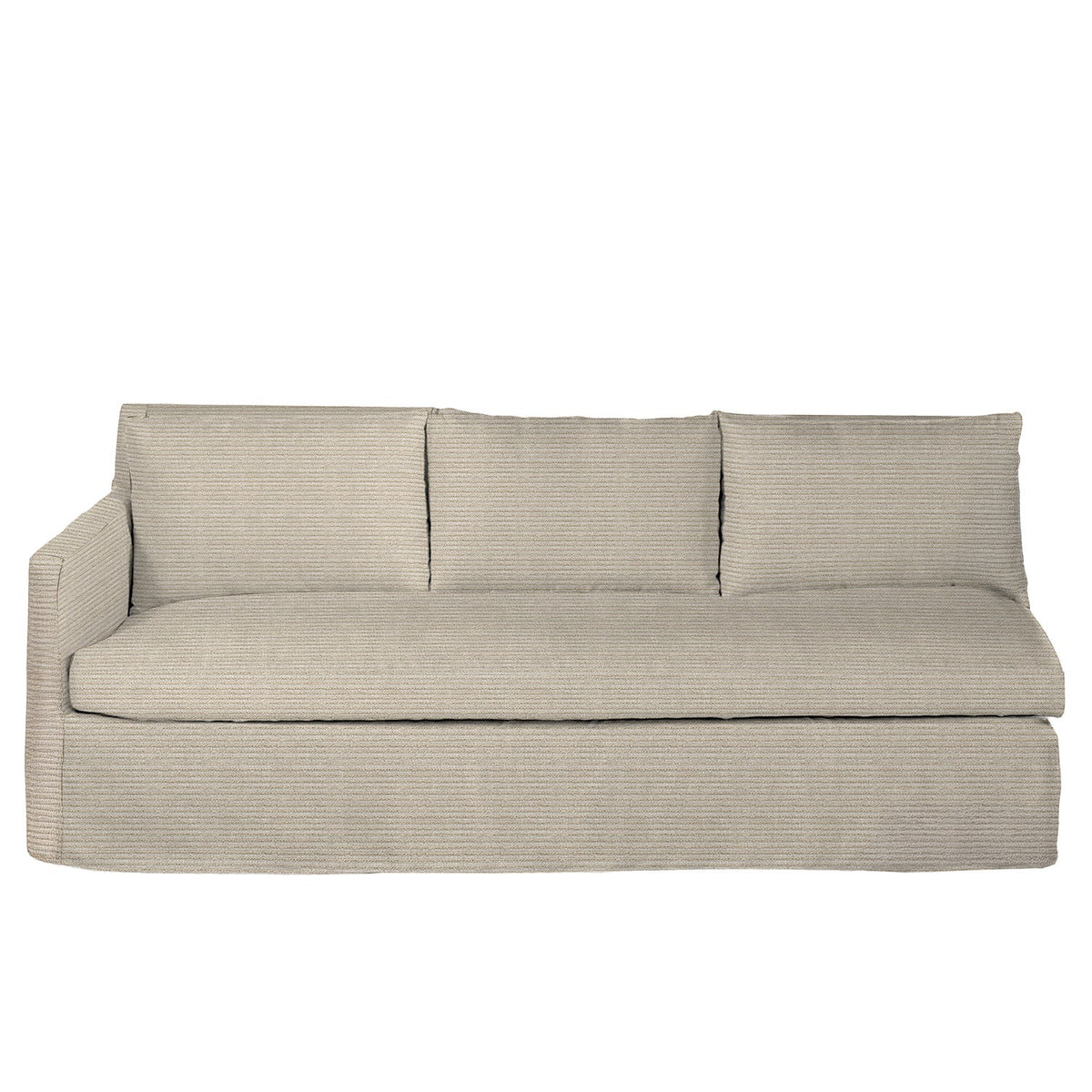 Nora Outdoor Left Arm Facing Sofa