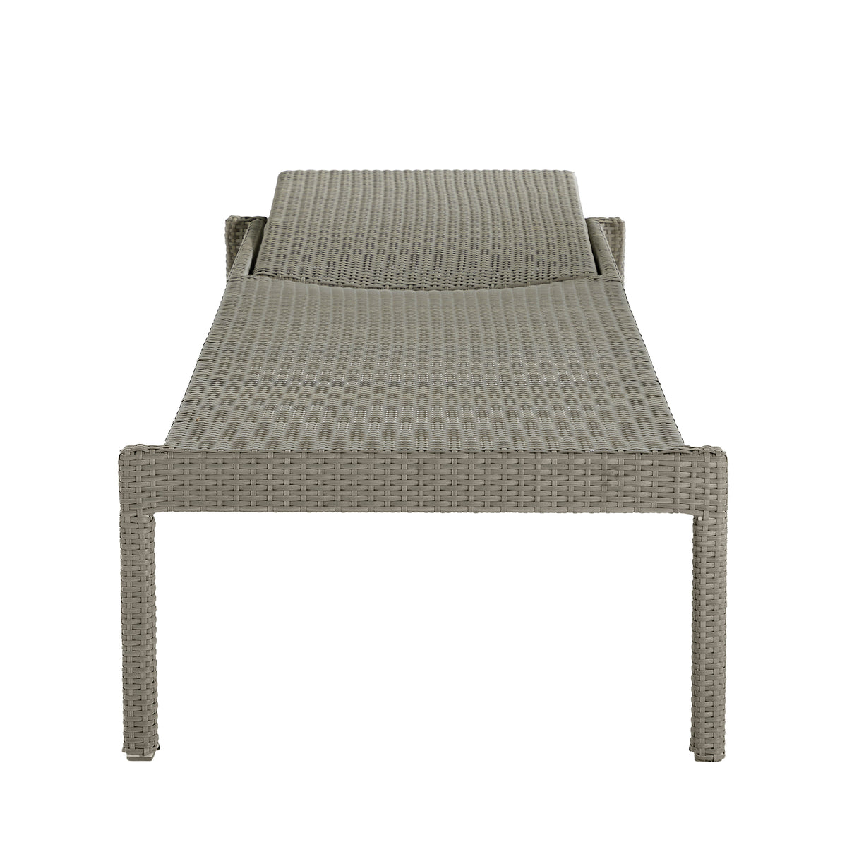 Nathan Wicker Outdoor Armless Chaise Lounge