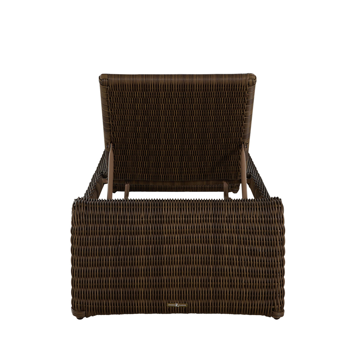 Como Resin Wicker Chaise