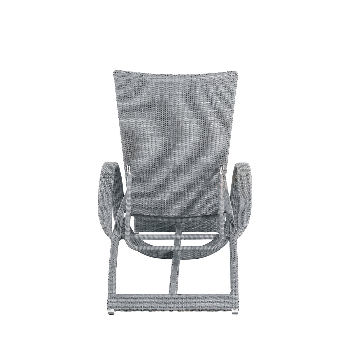 Halo Wicker Outdoor Armless Chaise Lounge