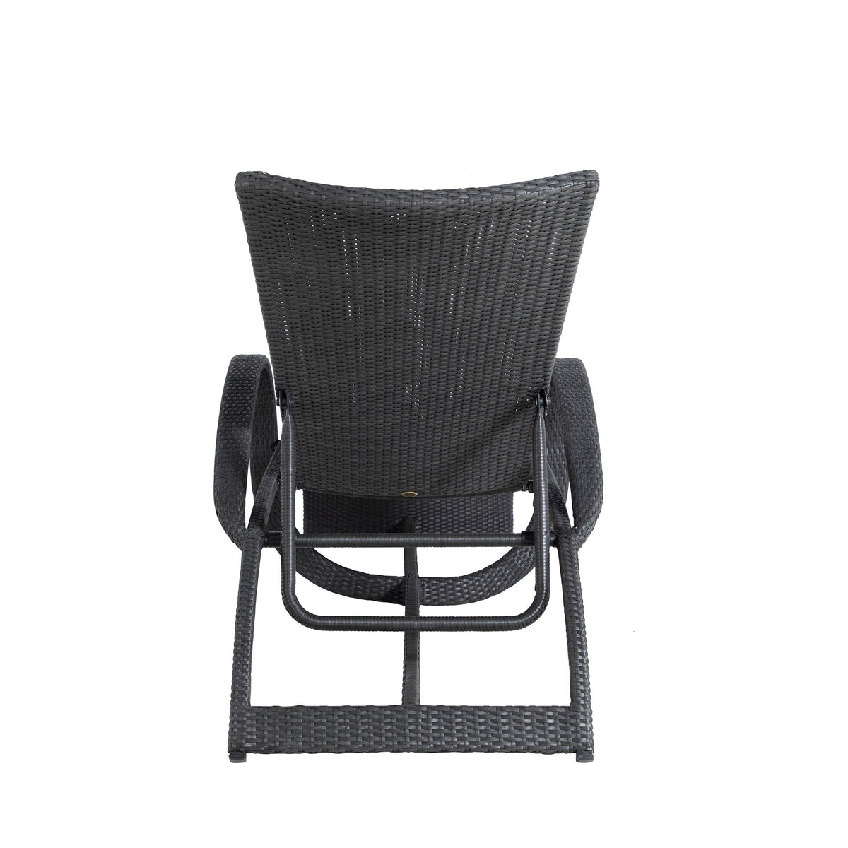 Halo Wicker Outdoor Armless Chaise Lounge