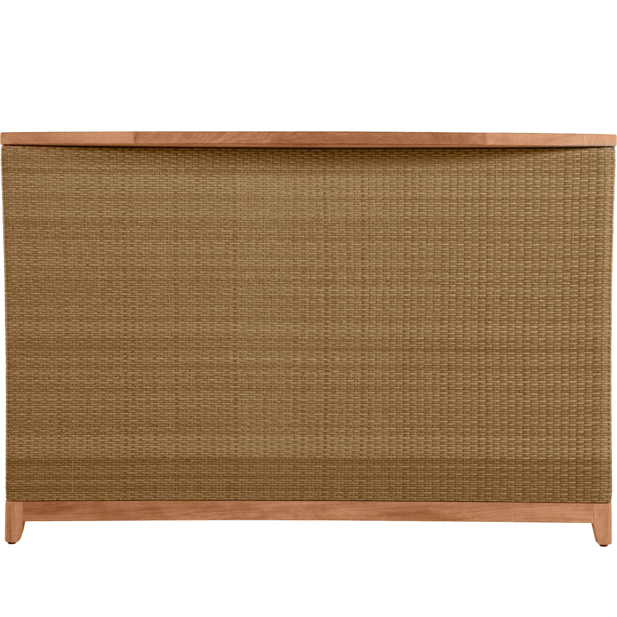 N-Dura Resin Wicker Outdoor Buffet Storage Table