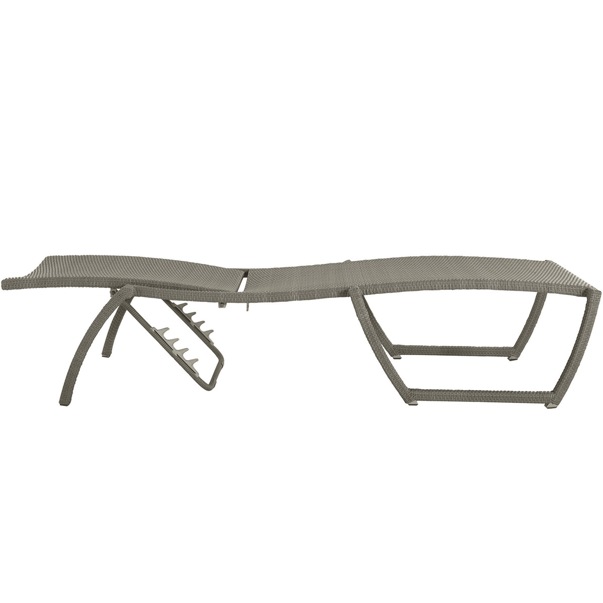 Skye Wicker Outdoor Armless Chaise Lounge