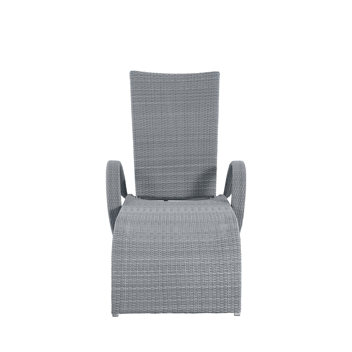 Halo Wicker Outdoor Armless Chaise Lounge