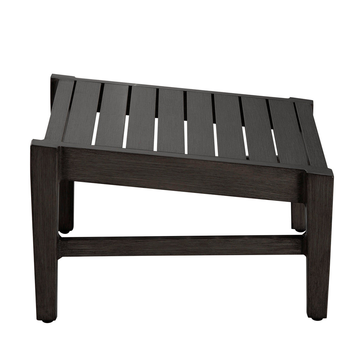 Croquet Aluminum Outdoor Ottoman