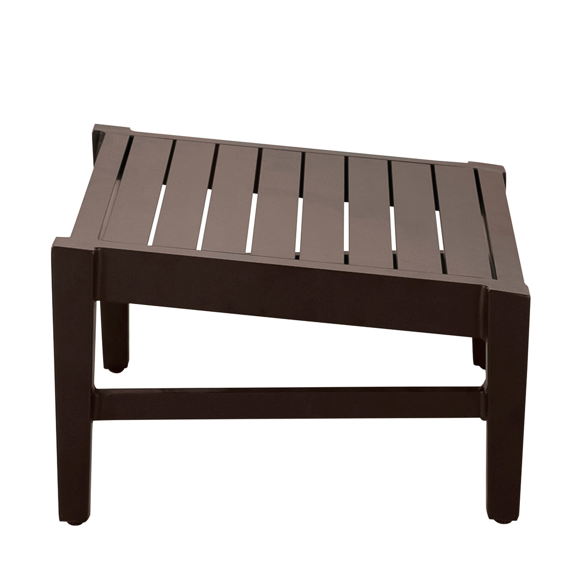 Croquet Aluminum Outdoor Ottoman
