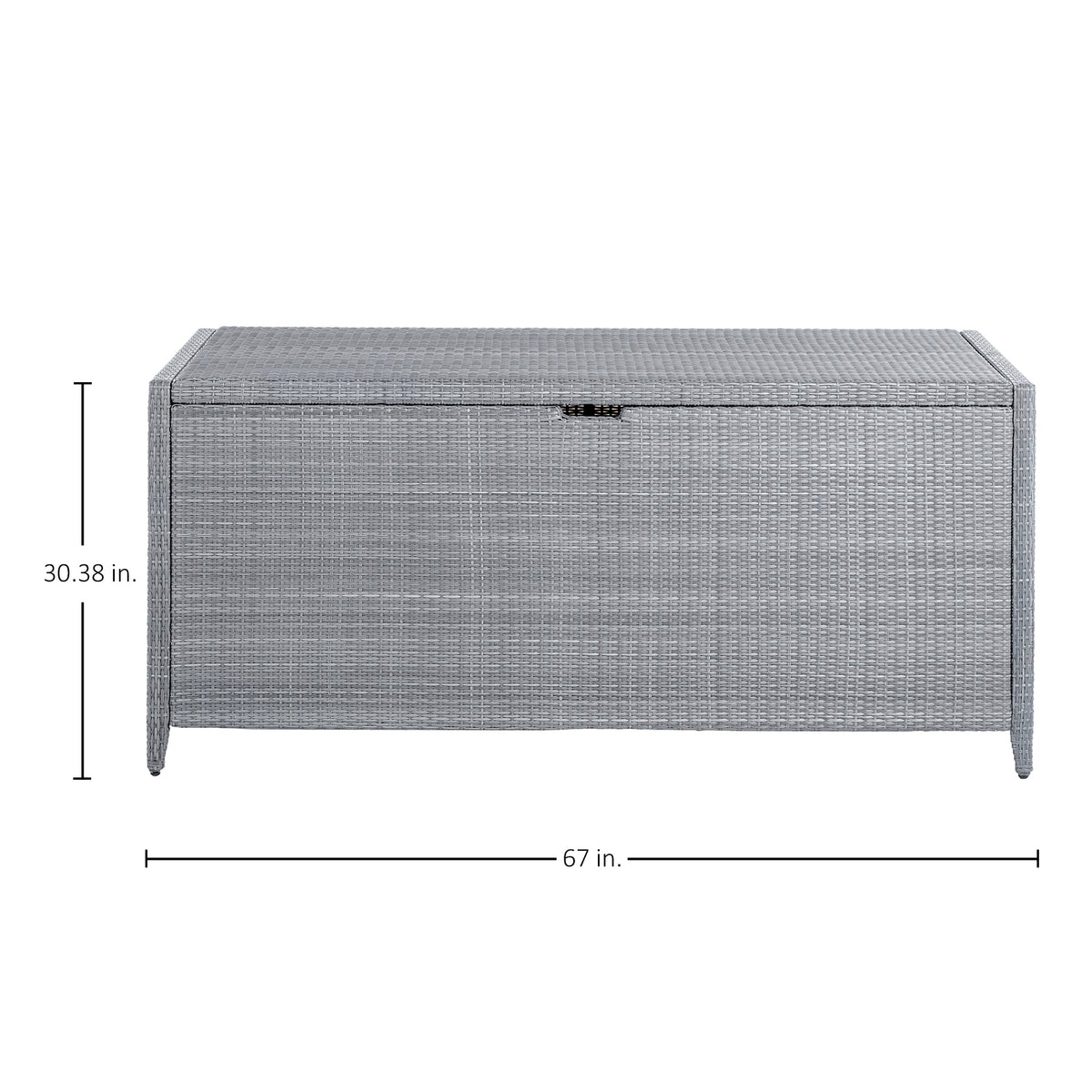 N-Dura Resin Wicker Outdoor Cushion Storage Box