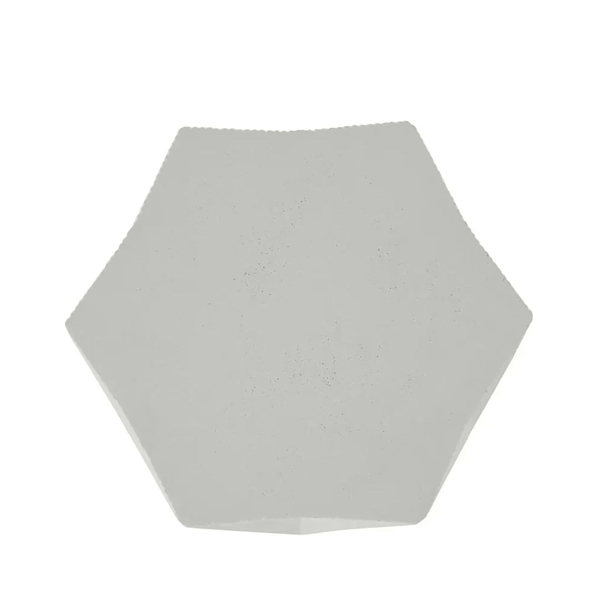 Albany 16" x 13.5" Hexagon Pedestal Side Table
