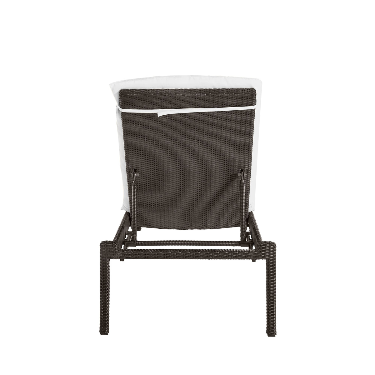 Nathan Wicker Outdoor Armless Chaise Lounge