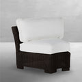 Club Woven Inside Outdoor Round Corner Chair