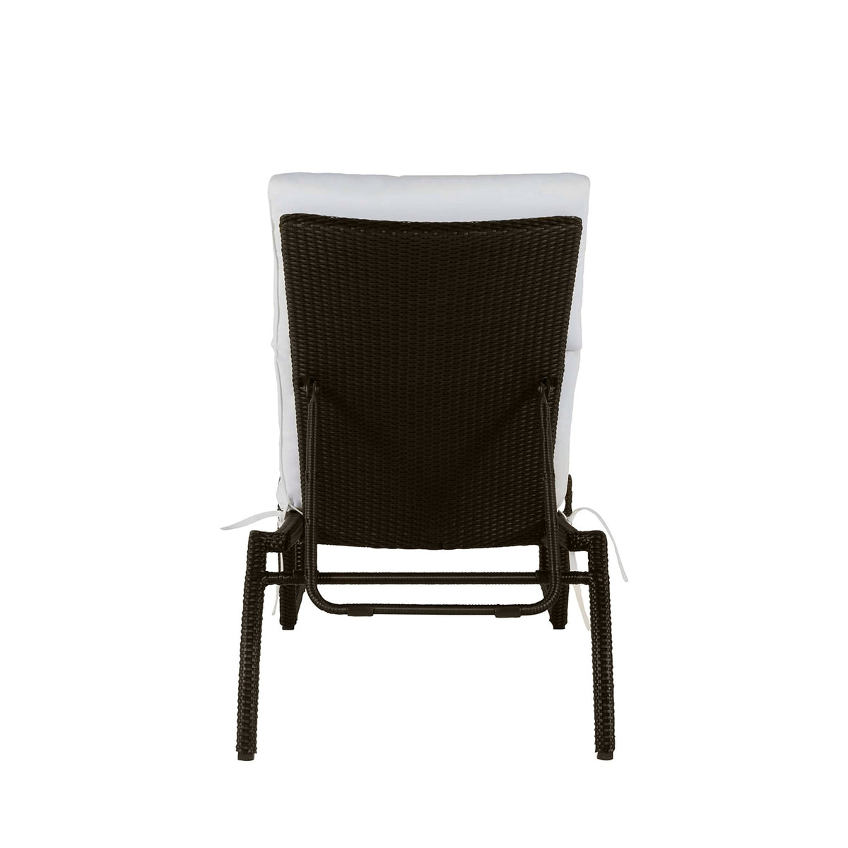 Skye Wicker Outdoor Armless Chaise Lounge