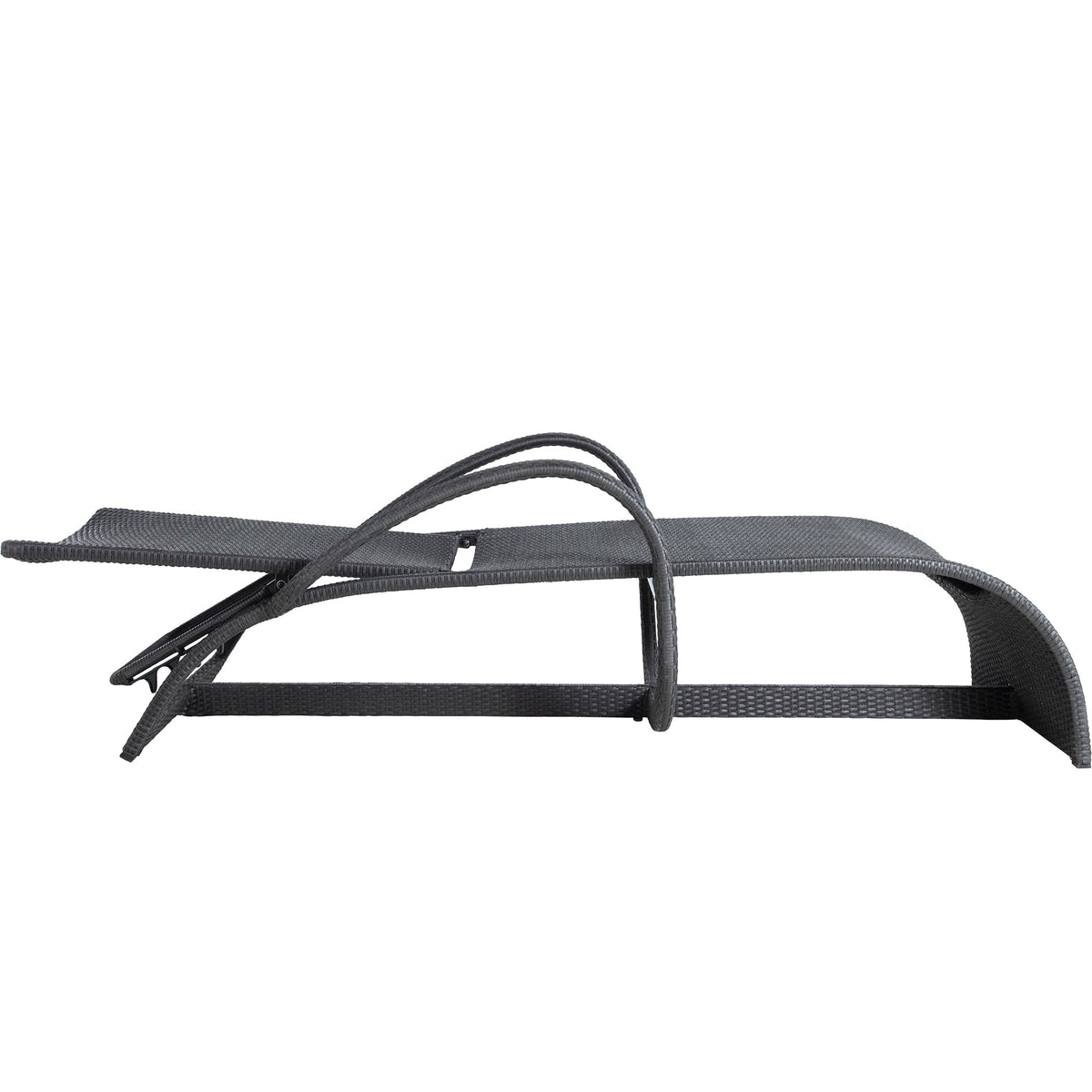 Halo Wicker Outdoor Armless Chaise Lounge