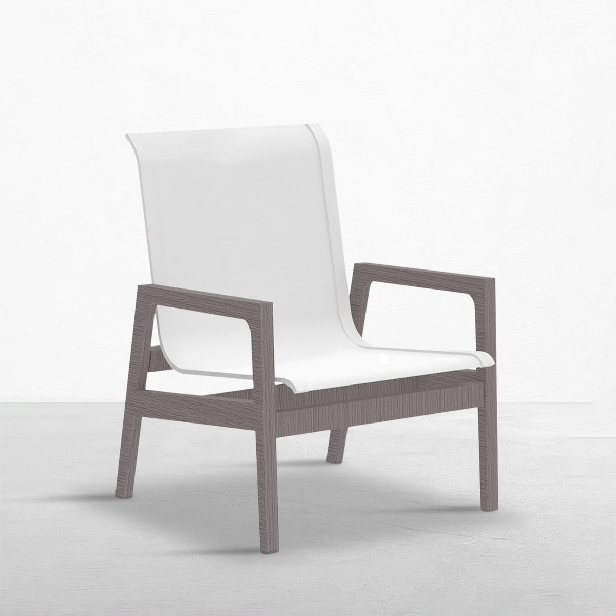 Seashore N-Dura Wood Outdoor Lounge Chair