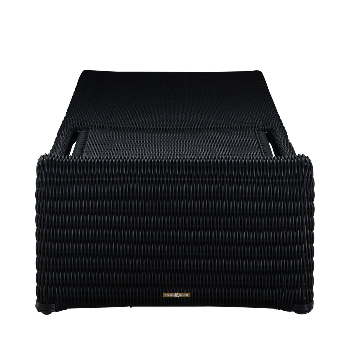 Como Resin Wicker Chaise