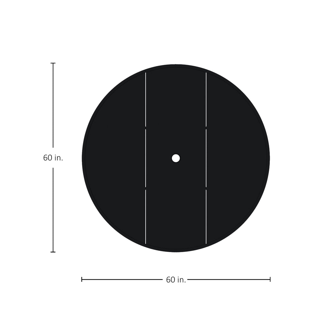 Horizon Aluminum 60" Round Outdoor Table Top