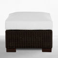 Club N-Dura Resin Wicker Outdoor Woven Ottoman