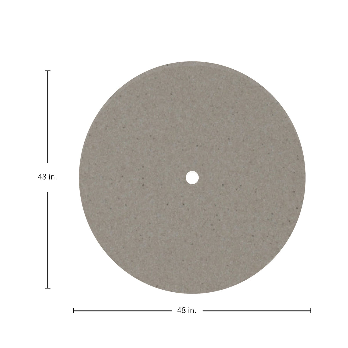 Plateau Stone 48" Round Outdoor Table Top