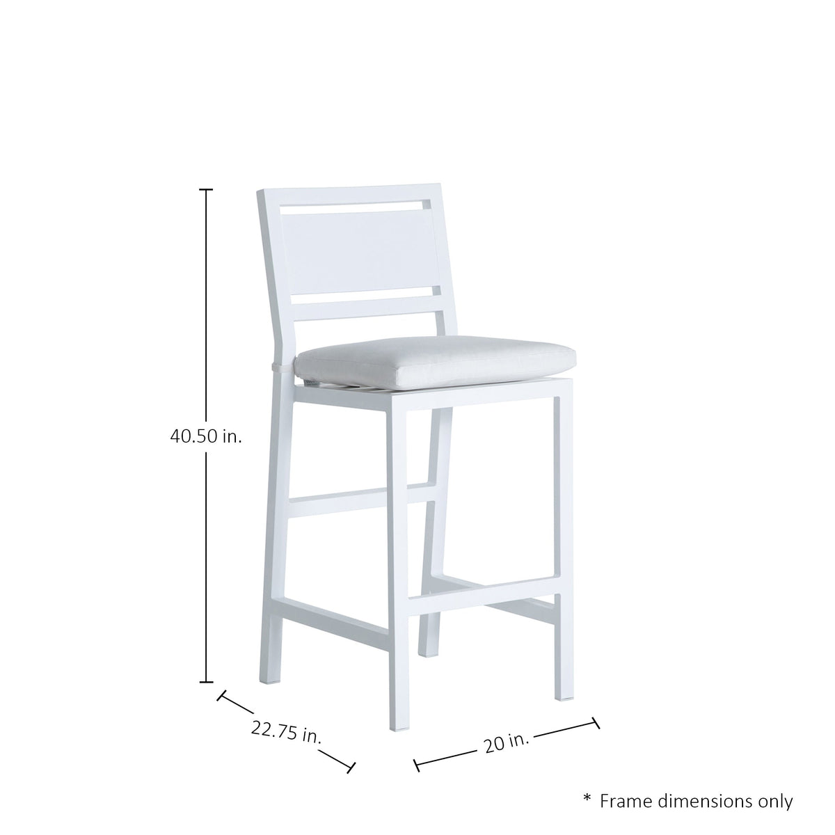 Avondale Aluminum Outdoor Bar Stool