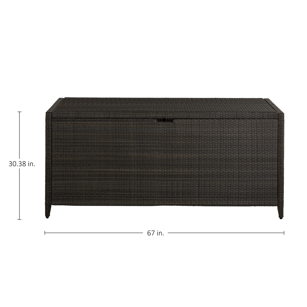 N-Dura Resin Wicker Outdoor Cushion Storage Box