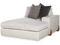 Century Furniture Great Room Leather Configurable Right Arm Facing T-cushion Chaise LR-7100-91T