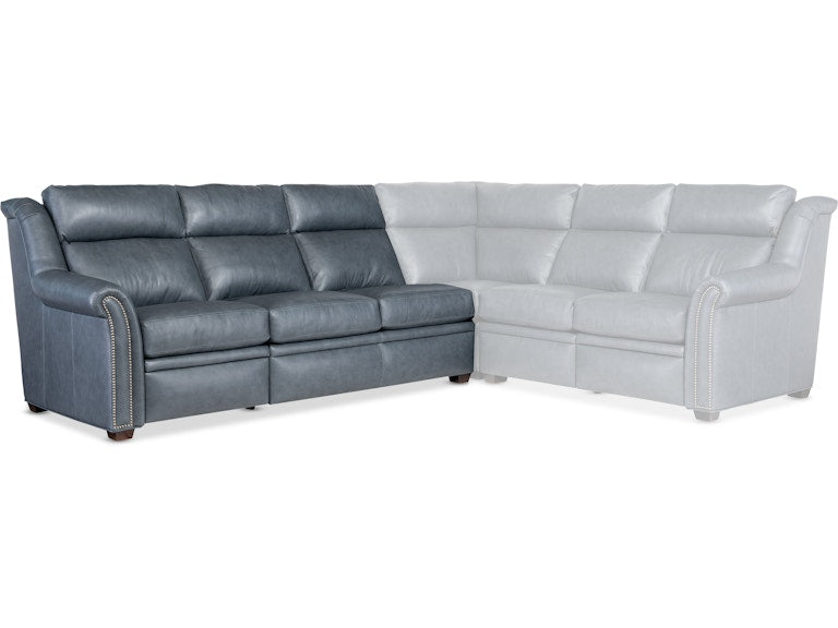 Bradington Young Robinson Left Arm Facing Reclining Sofa - Two Piece Back 206-61-2
