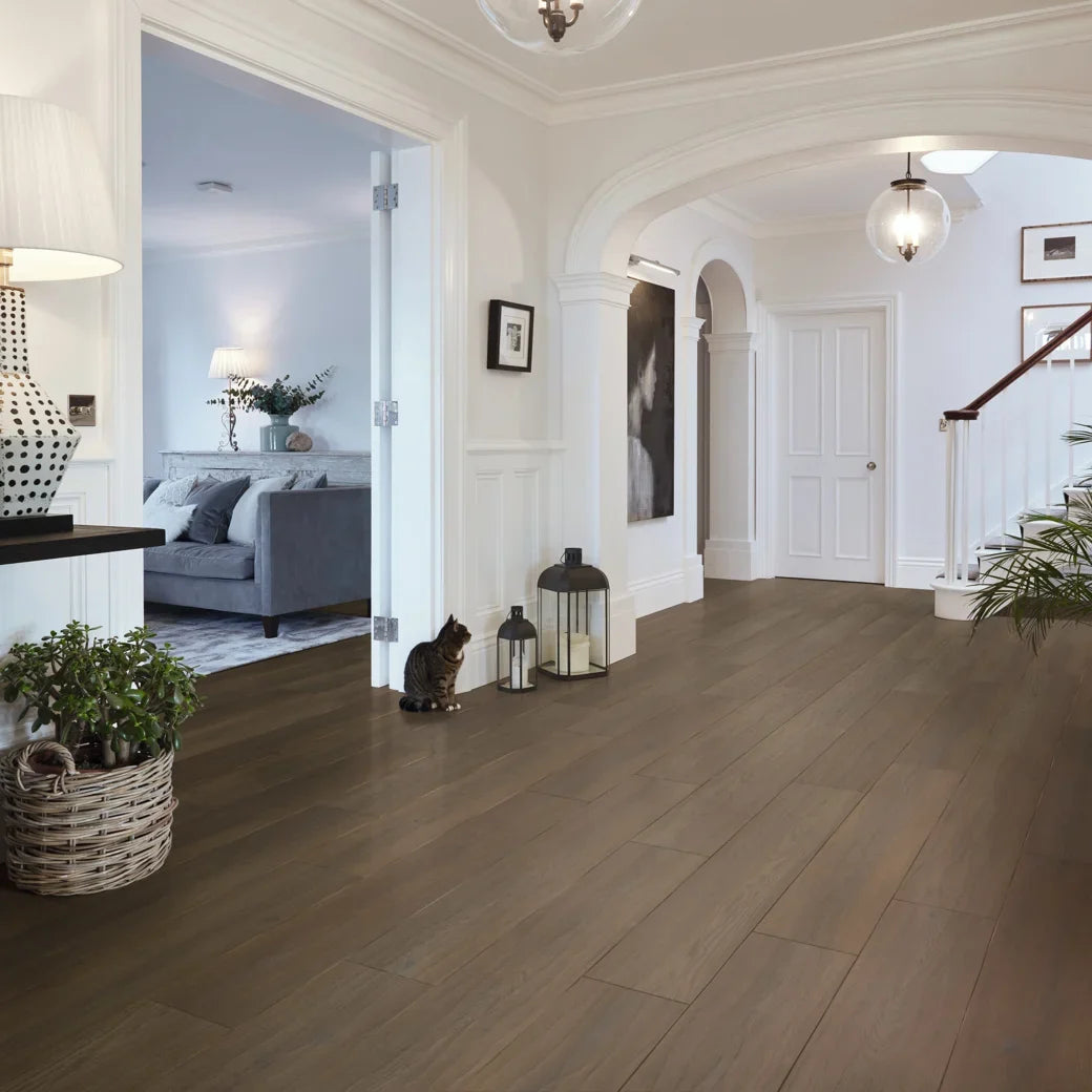 Karndean Luxury Vinyl Art Select Rigid Core Serrano Oak 28"x4.5"