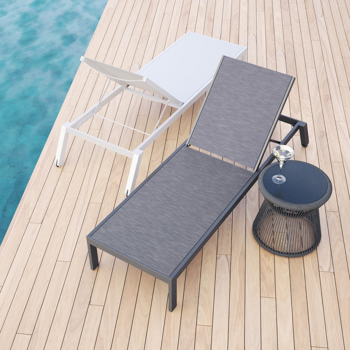 Naples Stackable Chaise Lounge Image 5