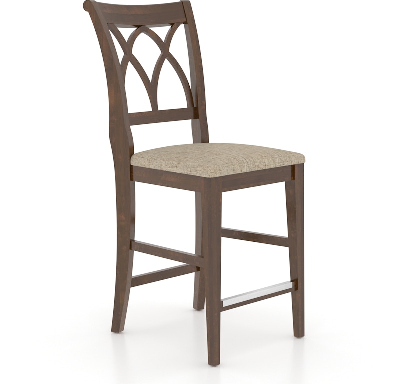 Canadel Upholstered Fixed Stool SNF083007U19M24